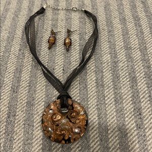 Beautiful Necklace and Earrings